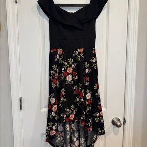 Floral Off-Shoulder Dress